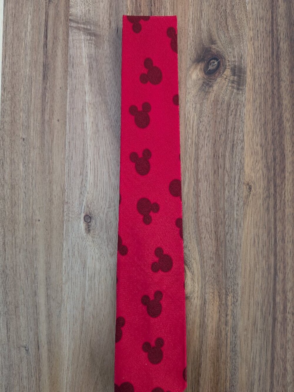 Disney Mickey Men's Neck Tie. Custom handmade. New